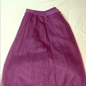 Charlotte Russe plus size tulle skirt